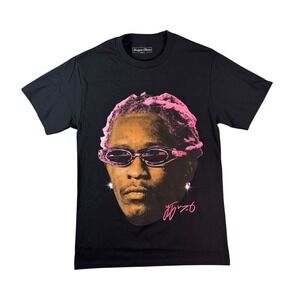 Headgear Classics Young Thug Free Jeffery Graphic T-Shirt Black Small Hip Hop